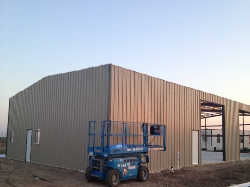 i beam steel building 