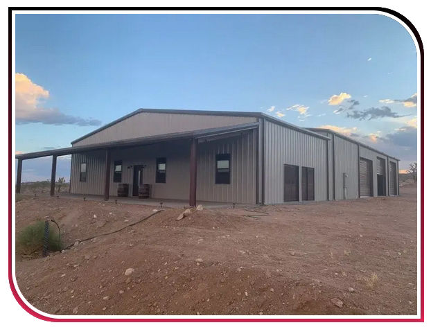 i beam steel building 
